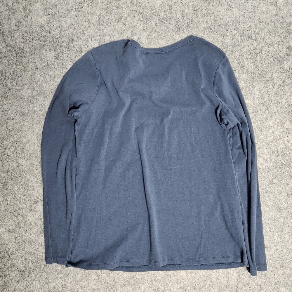 Pendleton Scoop Neck Sweatshirt Men XL Tall Blue Long Sleeve Pullover Slim Fit - Picture 2 of 6